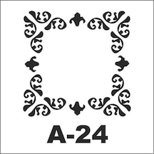 A-24 Artebella Stencil 20X20 CM