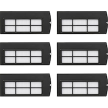 Crackedice Eufy X9 Robotik Süpürge Yıkanabilir Filtre İçin Hepa Filtreler, 6 Adet