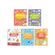 2-4 Yaş Evde Etkinlik Zeka ve Dikkat Gelişimi 5'Li Set