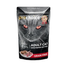 Pro Choice Tahılsız Kuzu Ve Ciğerli Yetişkin Kedi Konservesi 85 Gr