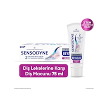 3 Adet Sensodyne Klinik Beyazlık Diş Lekelerine Karşı Macunu 75ml