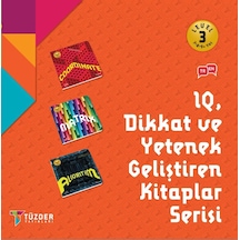 Level-3 7-9+ Yaş / Iq Dikkat ve Yetenek Geliştiren Kitaplar