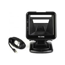Perkon Ps5700 2d Karekod Kablolu Usb Masaüstü Barkod Okuyucu+ayaklı