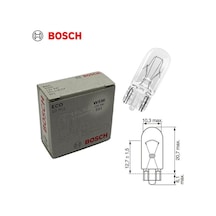 Bosch 12v Dipsiz Ampul T10 5w Standart Eco 10 Adet