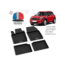 Mini Cooper Countryman 4d Araca Özel Havuzlu Kauçuk Paspas 2010-2017