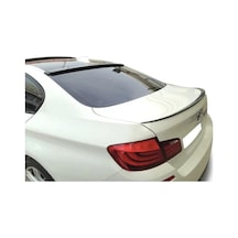 Bmw F10 5 Serisi 2010-2016 Bagaj Spoileri Piano Black Abs Parlak Siyah Bagaj Üstü Spoiler