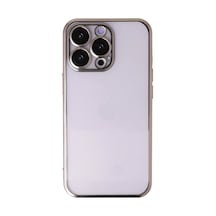 Newface - 744 - İphone 14 Pro Kılıf Razer Lensli Silikon - Csmo-tex - - Gold