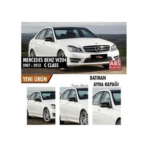 Ebal Otomotiv Mercedes W204 Batman Yarasa Ayna Kapağı Piano Black 2007-2014