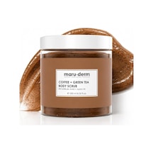 Maruderm Kahve Ve Yeşil Çay Özlü Vücut Peelingi Bha & Jojoba Yağı İle Arındırıcı, Söğüt Kabuğu Özüt