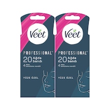 Veet Professional Hassas Ciltler Yüz Ağda Bandı 2 x 20'li