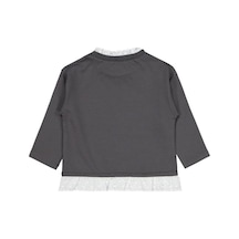 Civil Girls Brodeli 2-5 Yaş Sweatshirt Antrasit Civil Girls Brodeli 2-5 Yaş Sweatshirt Antrasit