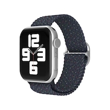 Apple Watch 38mm Uyumlu Star Kordon - Benekli Lacivert