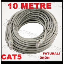 10 Metre 10 Mt Cat 5 Internet Ethernet Kablosu Cat5