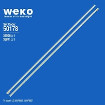 Wkset-5178 35506x1 35871x1 55 V15 Sa Ud Rev 1.0 2 Adet Led Bar 63led Tvnizi Açıp İçindeki Led Barla Birebir Aynısı Olduğunu Görmeden Almayınız. Sonrasında İade Almamaktayız. Çok Renkli