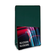 İpad 10.2 7.nesil Kılıf Tablet Smart Kılıf - Koyu Yeşil Diğer