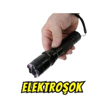 Taktik Fener Cihazı Ol-771 4.000.000 Volt Fenerli Şarjlı Çok Renkli