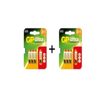 Gp Ultra Alkalin Aaa İnce Kalem Pil 8'li Paket