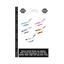 Delux Serisi Deniz Avı Balıkçı Olta Yemi Hayabusa Fs 434 Eye Mame Maki 10gr Lrf Jig Suni Yem