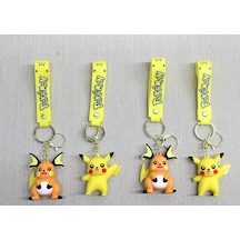 River World Anahtarlık Silikon Pikachu Raichu