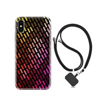 Apple Uyumlu iPhone XS Max Kılıf Boyun Askılı Line Neon 2 1842