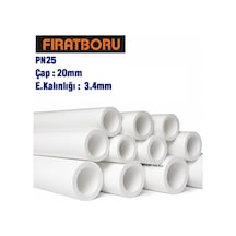 Fırat 20mm 4mt Pn25 Pprc Boru, 7b00020020