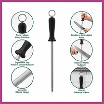 Gees Global Bıçak Bileme Taşı 30 Cm Metal Askılı Gbzs