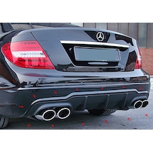 Mercedes W204 Amg Difüzör