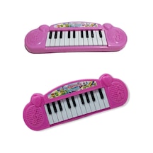 Sesli Ilk Elektronik Piyanom Çocuk Müzik Oyuncak Pembe