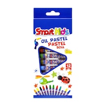 Smart Kıds Pastel Boya 12 Li 3557 Çok Renkli