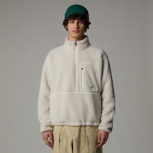 The North Face M Extreme Pile 2 Pullover Erkek Polar-29462 Beyaz