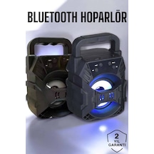 Tnabilir - 236 - Bluetooth Hoparlör Led Işıklı Uzun - Shophnrl - Pil Ömrü