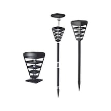 10w Solar Led Bahçe Armatürü Günışığı Sıcak Hs-5660