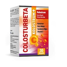 Colosturbeta Kolostrum İçeren Multivitamin 30 Vegan Kapsül