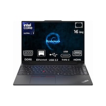 Lenovo ThinkPad E16 Gen 2 21MA002UTX-049 Ultra 7 155H 24 GB 2 TB+2 TB SSD 16" Dos Dizüstü Bilgisayar