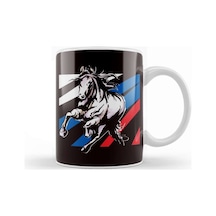 Horses Fan Horse Riding Equestrian Sport Saddle Horseshoe Kupa Bardak Porselen Karışık