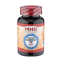 Calcium Magnesium Zinc Mnk Vitamin D 3 120 Kalsiyum Magnez.