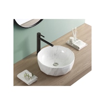 Puroser Ege Grey Tezgah Üstü Çanak Lavabo