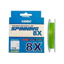 Kendo Spinning 8x Fighting 150mt 0,21mm Apple Green Örgü İp Misina