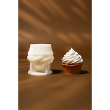 Cupcake M2 Silikon Mum Kalıbı 12 Izgara