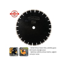 Tomax Elmaslı Asfalt Kesme 400 X 3,4 X 8 X 25,4 Mm