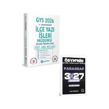 Gys Akademi 2026 Gys İçişleri Bakanlığı İlçe Yazı İşleri Müdürü Özet Ders Notları+evp Akademi Paragraf