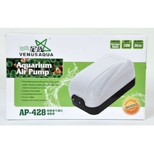 Venusaqua Ap-428 Çift Çıkışlı Akvaryum Hava Motoru