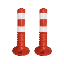 45 Cm Delinatör Esnek Yol Ayırıcı Delinatör Ucuz Otopark Trafik Delinatörü 2 Adet
