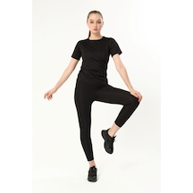 Norcia Sports Thermal Gym Sauna Body Ve Tayt Takım Siyah - 181593665 Siyah - 181593665 siyah