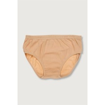 Kadın 12'li Paket Pamuk Ribana Yüksek Bel Bato Külot 001