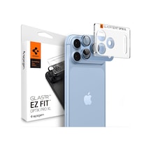 Apple Uyumlu iPhone 18 Pro İle Uyumlu Kamera Lens Koruyucu Tam Kaplayan Cam Kolay Kurulum Glas.tr Ez Fit Optik Pro Xl Light Blue - Agl12037 Diğer