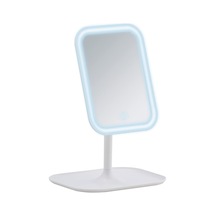 Wenko Ayaklı Masa Üstü Led Makyaj Aynası Beyaz Beyaz