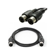1.5 Metre Midi Kablo Mıdı To Mıdı 5 Pin Klavye Org Kablosu Standart