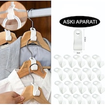 Dolap Içi Düzenleyici Giysi Askı Kancası Askı Çoklayıcı 10 Adet Beyaz Diğer Dolap Içi Düzenleyici Giysi Askı Kancası Askı Çoklayıcı 10 Adet Beyaz Diğer
