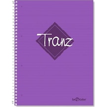 A5 Defter Çizgili 200 Syf Mor Tranz